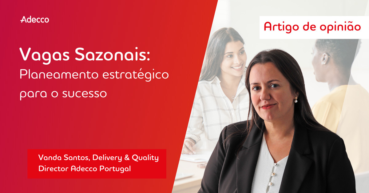 Vagas sazonais - Planeamento estratégico